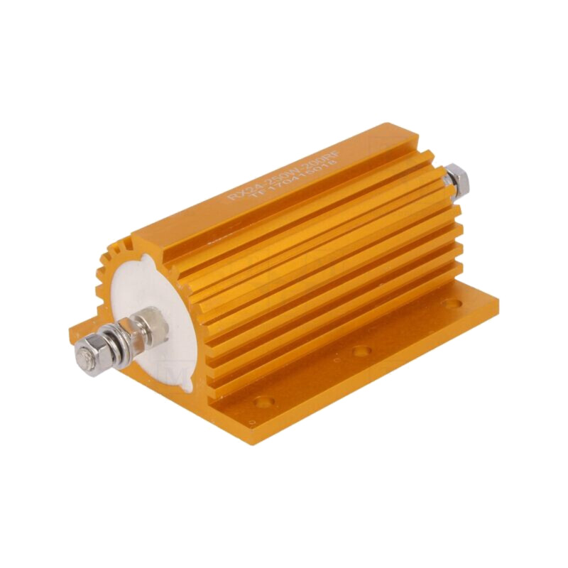 Rezistor: bobinat; cu radiator; înşurubare; 200Ω; 250W; ±1%