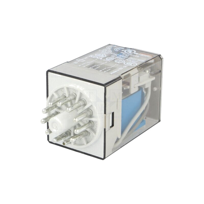 Releu: electromagnetic; 3PDT; Ubobină: 220VDC; Icontacte max: 10A Releu: electromagnetic; 3PDT; Ubobină: 220VDC; Icontacte max: 10A