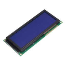 Afişaj: LCD; alfanumerice; STN Positive; 20x4; albastru; LED