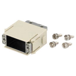 Conector: HAN; modul; tată; Han Modular D-Sub; drept; policarbonat