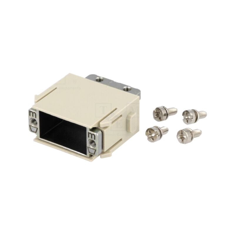 Conector: HAN; modul; tată; Han Modular D-Sub; drept; policarbonat
