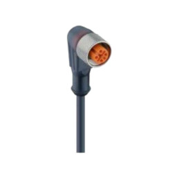 Cablu de conectare; M12; PIN: 4; în unghi; 2m; mufă; 30VAC; 4A; RKWT