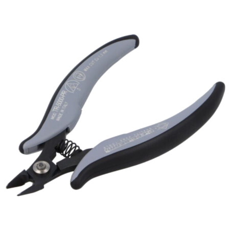 Cleşti; pt.tăiere,miniatură,curbaţi; ESD; 138mm