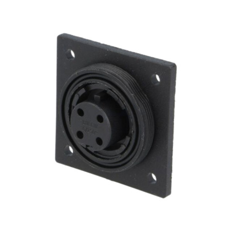 Conector: circular; soclu; mamă; PIN: 4; Standard Buccaneer®; IP68