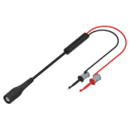Cablu de măsurare; 60VDC; 30VAC; 3A; BNC mufă,clips cu cârlig x2