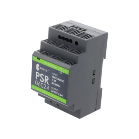 Alimentator: pulsatoriu; pentru şină DIN; 60W; 24VDC; 2,5A; IP20