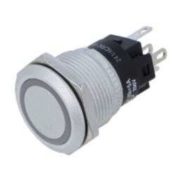 Comutator: anti-vandalism; Poz: 2; SPDT; 3A/240VAC; 3A/240VDC; 24V