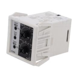 Timer; 0,1s÷10h; releu; 250VAC/3A,30VDC/3A; Ualim: 100÷240VAC