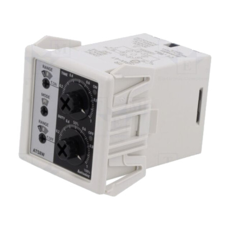 Timer; 0,1s÷10h; releu; 250VAC/3A,30VDC/3A; Ualim: 100÷240VAC