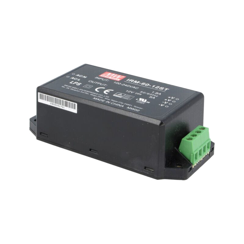 Alimentator: pulsatoriu; pt.încastrare,modulară; 60W; 12VDC