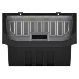 Container: Cuvă; neagră; Culoare capac: transparent; TRUCK MAX