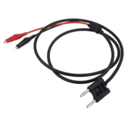 Cablu de măsurare; 60VDC; 30VAC; 3A; cu soclu axial, 4mm; Lung: 1m
