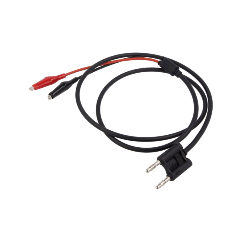 Cablu de măsurare; 60VDC; 30VAC; 3A; cu soclu axial, 4mm; Lung: 1m