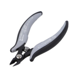 Cleşti; pt.tăiere,miniatură,curbaţi; ESD; 138mm