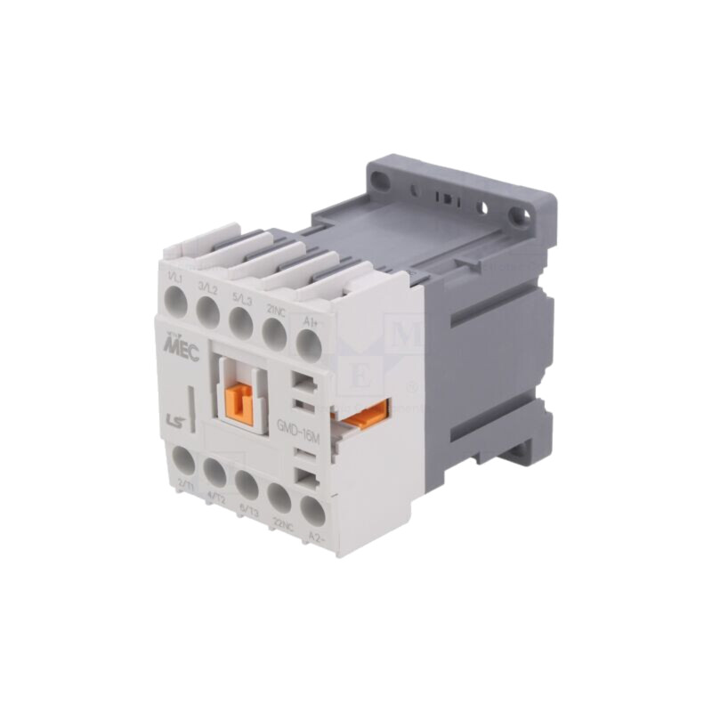 Contactor: 3-polar; NO x3; Contacte auxiliare: NC; 12VDC; 12A; IP20