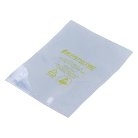 Pungă de protecţie; ESD; L: 305mm; W: 203mm; Thk: 76um; 100buc.