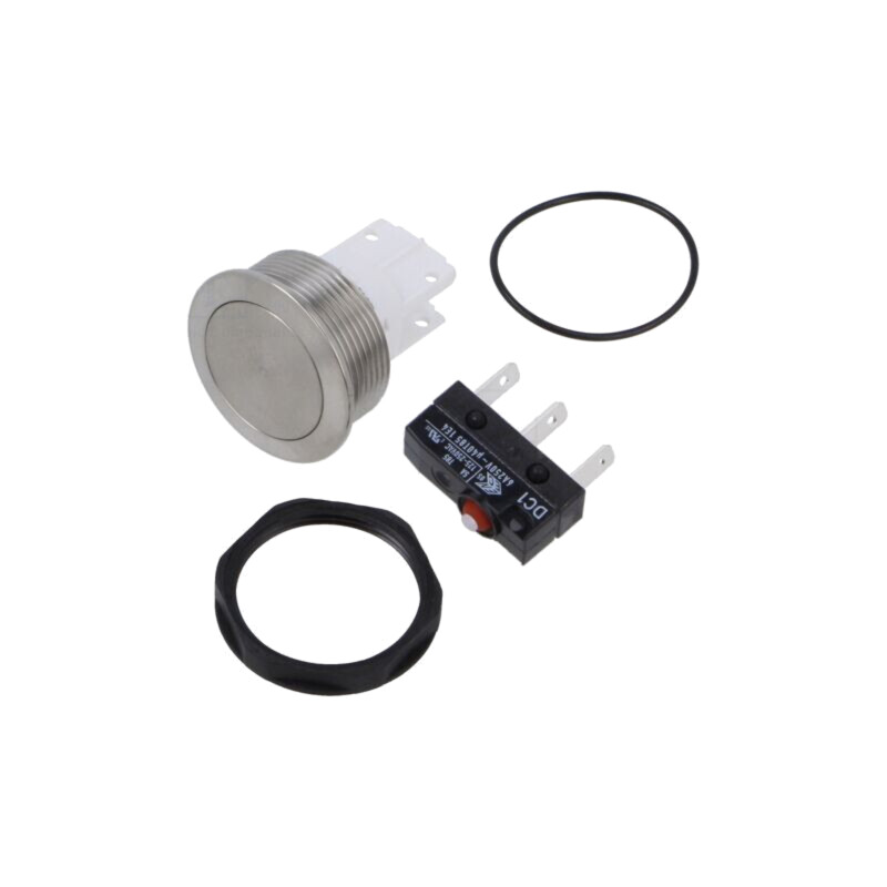 Comutator: anti-vandalism; Poz: 2; SPDT; 6A/250VAC; IP67; ON-(ON)