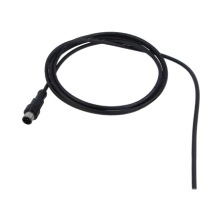 Conector: M12; mufă; tată; drept; Placare: aurit; cabluri; -20÷80°C