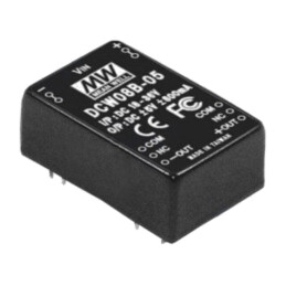 Convertor: DC/DC; 8W; Uintr: 18÷36VDC; Uieş: 12VDC; Uieş2: -12VDC