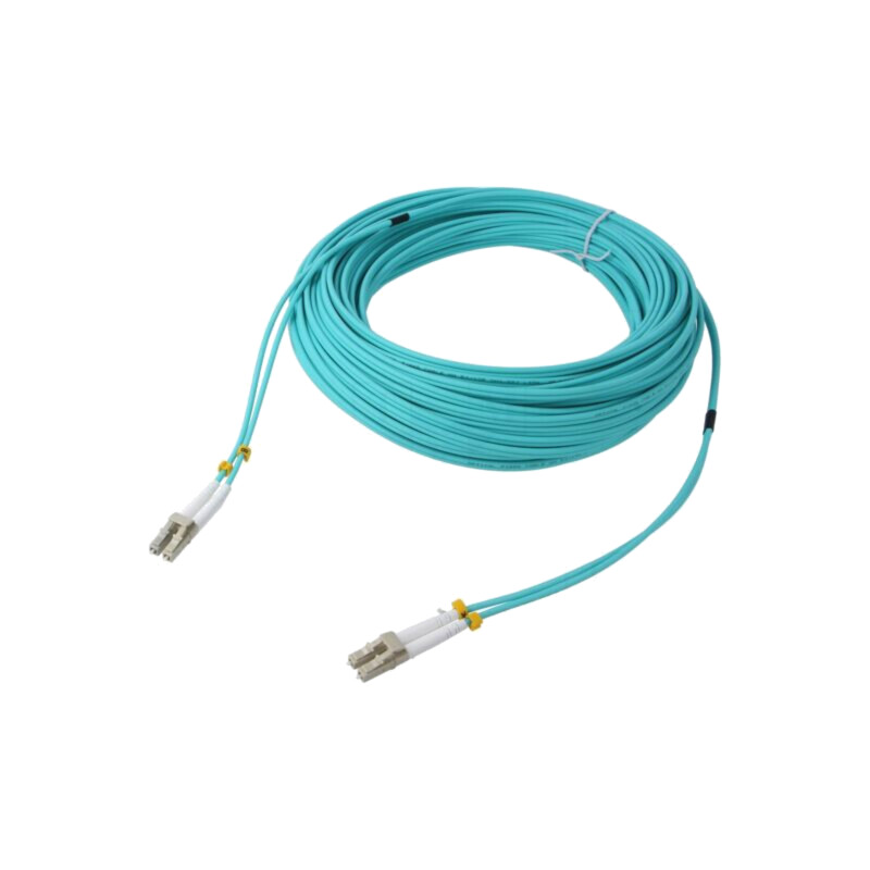 Patch cord cu fibră; OM4; LC/UPC,din ambele părţi; 20m; LSZH