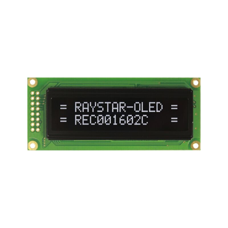 Afişaj: OLED; alfanumerice; 16x2; Dim: 85x36x10mm; albă; PIN: 16