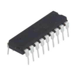 IC: PMIC; controler PWM; 100mA; 350kHz; Ch: 2; DIP18; buck,flyback
