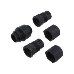 Conector pt.cabluri; PIN: 8; plastic; Dispunere: 8p8c; 6,5mm; IP67