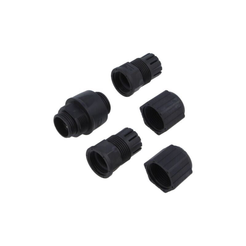 Conector pt.cabluri; PIN: 8; plastic; Dispunere: 8p8c; 6,5mm; IP67