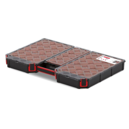 Container: colectiv; cu cutii; neagră; Culoare capac: transparent
