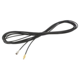 Cable; SMB socket,SMB plug; black; straight; 5m