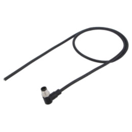 Conector: M12; mufă; tată; în unghi; Placare: aurit; cabluri; PIN: 5