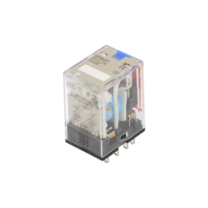 Releu: electromagnetic; DPDT; 24VDC; Icontacte max: 5A; industrial