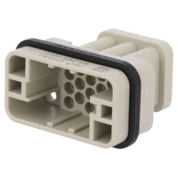 Conector: HDC; inserturi de contact; tată; Han Q; PIN: 18; 17+PE