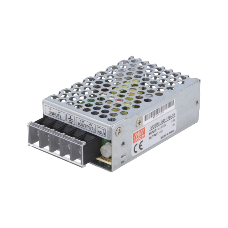 Convertor: DC/DC; 15W; Uintr: 18÷36VDC; Uieş: 5VDC; Iieş: 3A; SD; 2kV