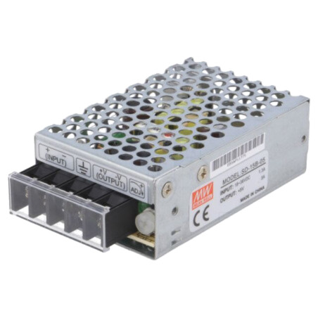 Convertor: DC/DC; 15W; Uintr: 18÷36VDC; Uieş: 5VDC; Iieş: 3A; SD; 2kV