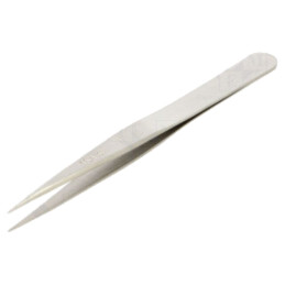 Pensetă; 120mm; pt.lucrări de precizie; Tip pensetă: drept