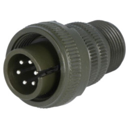 Conector: circular; mufă; pe cablu; PIN: 6; tată; lipire; MS/DS; 13A