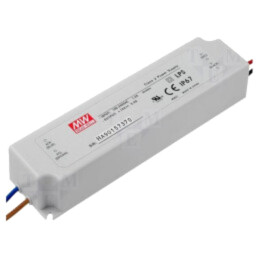 Alimentator: pulsatoriu; LED; 60W; 36VDC; 1,67A; 90÷264VAC; IP67