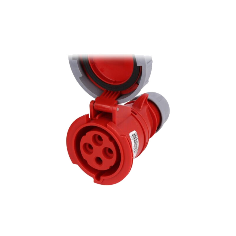 Conector: alimentare AC trifazate; soclu; mamă; 32A; 400VAC; IP67