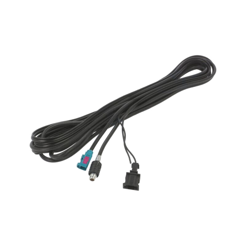 Cable; Fakra socket,HC97 plug; black; straight; 5.6m; 12VDC