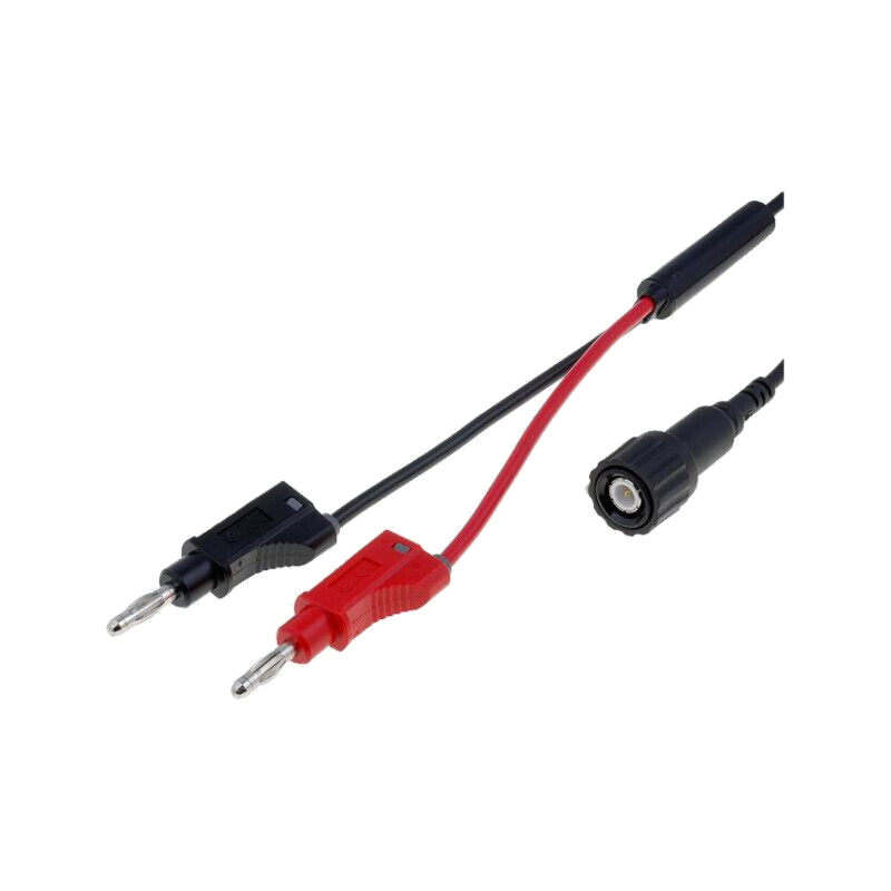 Cablu de măsurare; 60VDC; 3A; BNC mufă,mufă banană 4mm x2; Z: 50Ω