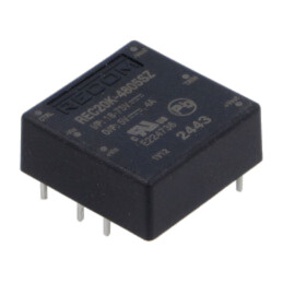 Convertor: DC/DC; 20W; Uintr: 18÷75VDC; Uieş: 5VDC; Iieş: 4A; 1"x1"