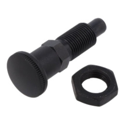 Bolţ de fixare; Filet: M16; Acoperire: finisaj negru; 10mm; oţel