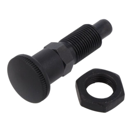 Bolţ de fixare; Filet: M16; Acoperire: finisaj negru; 10mm; oţel