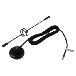 Antenă; neagră; SMA; 50W; 600MHz÷2,7GHz; 50Ω; 3m; 14dBi; -20÷85°C
