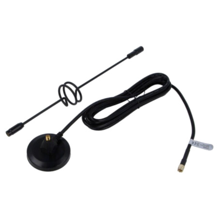Antenă; neagră; SMA; 50W; 600MHz÷2,7GHz; 50Ω; 3m; 14dBi; -20÷85°C