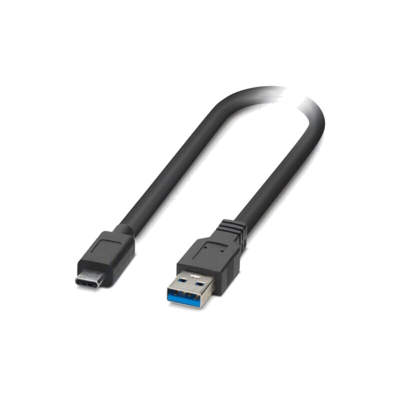 Cablu; USB 3.2; USB A mufă,USB C mufă; 1,5m; negru; Fire: Cu; 5Gbps