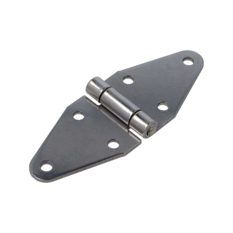 Balama; Lăţ: 140mm; oțel inoxidabil; H: 50mm; fără acoperire