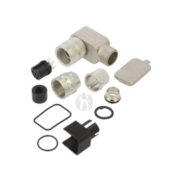 Conector: M16; mufă; mamă; PIN: 7; ecranat; 5A; IP67; 125V; 0,75mm2