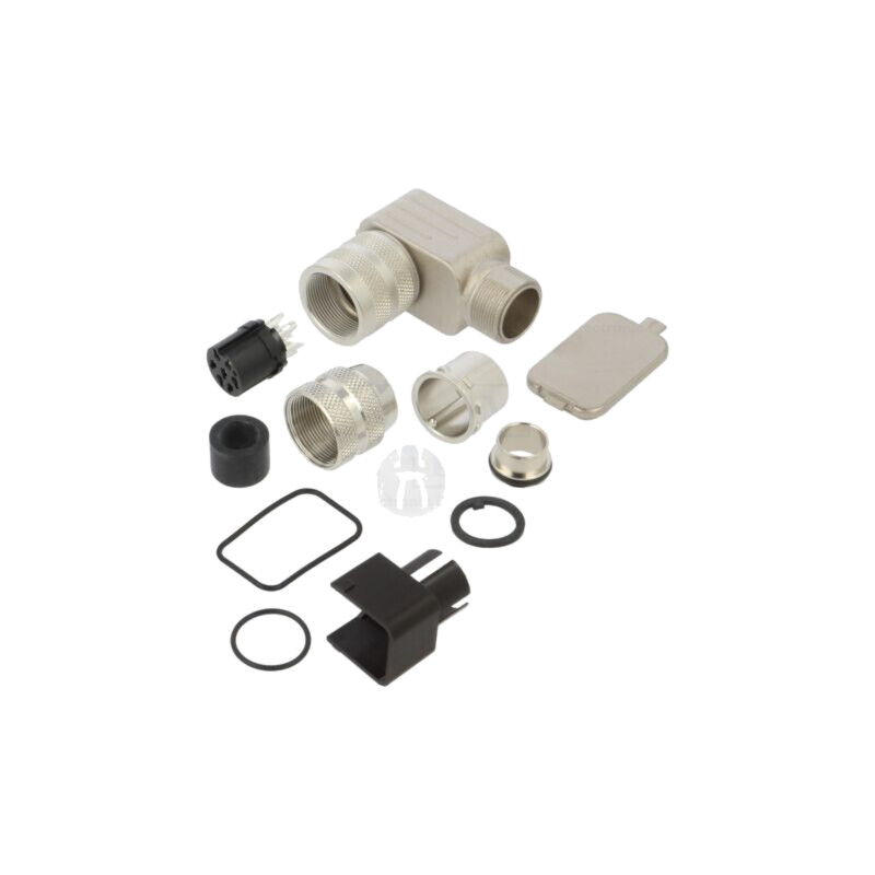 Conector: M16; mufă; mamă; PIN: 7; ecranat; 5A; IP67; 125V; 0,75mm2